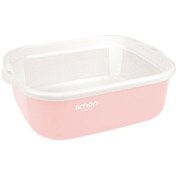 تصویر ست آبکش و لگن لیمون مدل نسیم سایز ۴ مجموعه ۲ عددی 