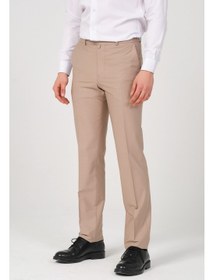 تصویر شلوار پارچه‌ای مردانه با فیت معمولی برند hyman Men's Regular Fit Fabric Trousers