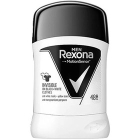 تصویر استیک بدن رکسونا Invisible Black White Rexona Invisible Black + White body stick