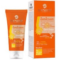 تصویر کرم ضد آفتاب تاپ شاپ spf50 رنگ روشن ، ۵۰ میل 