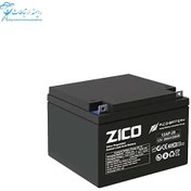 تصویر باتری یو پی اس 12ولت 28 آمپر زیکو ZICO-28Ah ZICO BATTERY-12V-28AH