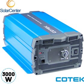 تصویر اینورتر خورشیدی ۳۰۰۰ وات سینوسی کوتک سری SP-24v ا inverter solar 3000 watt Cotek 24v to 220 v SP series inverter solar 3000 watt Cotek 24v to 220 v SP series