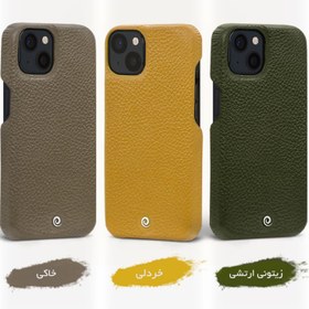 تصویر قاب چرمی موبایل اپل iPhone 13 Mini برند اگرت کد AF1 