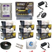 تصویر پک شش کاناله دوربین مداربسته اسپرو مدل TDH 