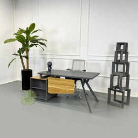 تصویر میز کارمندی دکومهر کدt708 