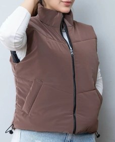 تصویر پافر کوتاه سیلیکونی 