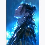 تصویر متال پوستر انیمه Jujutsu Kaisen طرح شخصیت Geto کد 11905 