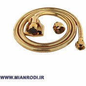 تصویر شلنگ توالت طلایی راسان 