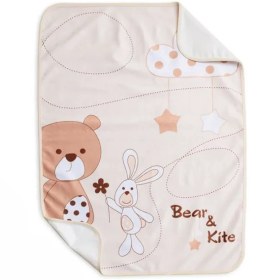 تصویر زیر انداز تعویض سایز كوچك BEAR AND KITE رز برن Rose Born Bear And Kite Small Size Changing Pad