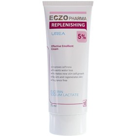 تصویر کرم نرم کننده اوره 5% اگزوفارما مای حجم ۷۵ میلی لیتر Eczo Pharma Replenishing Urea 5 Cream