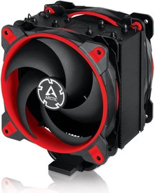 تصویر فریزر ARCTIC 34 eSports DUO - Tower CPU Air Cool ... ARCTIC Freezer 34 Esports Duo - Tower CPU Fan with BioniX P-Series case Fan in Push-Pull, 120 mm PWM CPU Air Cooler, for Intel and AMD Socket, LGA1700 Compatible - Red Freezer 34 eSports DUO Red