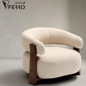 تصویر مبل تک نفره مدل آشل 