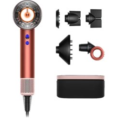تصویر سشوار توت فرنگی دایسون Special edition Supersonic Nural™ hair dryer in Strawberry bronze and blush pink | Dyson