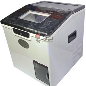 تصویر یخ ساز ۲۰ کیلویی هدیکو + آیس کراش Ice maker 20 kg hedico + ice crusher