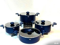 تصویر سرویس قابلمه 8 پارچه تیارا مدل TR-8SPTG tiara 8 piece pot service model tr-8sptgs