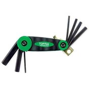 تصویر مجموعه آچار آلن چاقویی 7 عددی تاپ تول TOPTUL مدل AGFB0703 