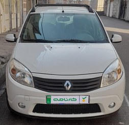 تصویر رنو ساندرو مدل 1395 ا Renault Sandero automatic Renault Sandero automatic