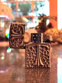 تصویر فندک طرح زیپو Zippo design lighter