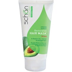 تصویر ماسک مو با آبکشی موهای رنگ شده و آسیب دیده آووکادو شون 150 ml دارویی آرایشی بهداشتی آریان کیمیا تک 