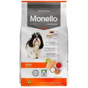 تصویر غذا خشک سگ بالغ نژاد کوچک مونلو با طعم مرغ _ Monello Small Adult Dog Food With Chicken وزن 7 کیلوگرم 