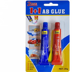 تصویر چسب دو قلو 20 گرمی 2ONE 