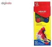 تصویر آبرنگ 12 رنگ آریا کد 5005 B 