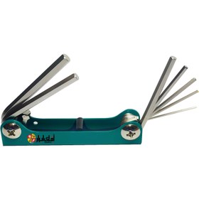 تصویر ست آچار آلن پروسکیت تایوان مدل ProsKit 8PK-021N Folding Hex Key