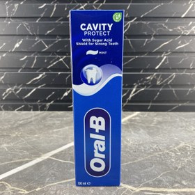 تصویر خمیر دندان اورال بی مدل Cavity Protection حجم 100 میلی لیتر Oral B Toothpaste Cavity Protection 100ml