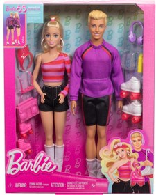 تصویر ست عروسک باربی و کن - ۲ عددی برند barbie Barbie and Ken Fashionistas - 2-Doll Set