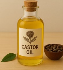 تصویر روغن کرچک تابان 