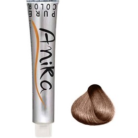 تصویر رنگ موی آنیکا سری شکلاتی شماره 8.65 رنگ بلوند شکلاتی روشن حجم 100میلی لیتر Anika Chocolate Series Hair Color No. 8.65 Light Chocolate Blonde Color Volume 100 ml