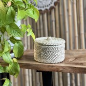 تصویر شکلات خوری حصیری مدل کلاسیک 