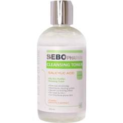 تصویر تونر پاک کننده پوست چرب سبوفارما مای فارما 250 میلی لیتر My Pharma Sebo Pharma Cleansing Toner For Oily Hair 250 ml