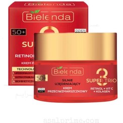 تصویر بی یلندا کرم سه گانه 50+ روز و شب – Bielenda Super Trio +50 Night And Day 