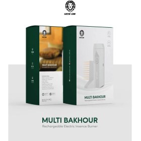 تصویر دستگاه بخور چند منظوره گرین لاین مدل Green Lion Multi-Functional Bakhour GNCOMBKUR 