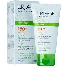 تصویر ضدآفتاب هیسه‌آک اوریاژ Uriage Hyseac Sun Screen SPF۵۰