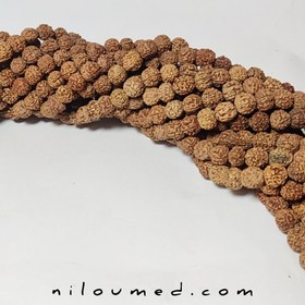 تصویر مجموعه‌ی 9 تسبیح رودراکشا ۱۰ میل ۱۰۸ عددی 