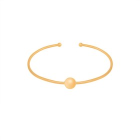 تصویر دستبند طلا النگویی گوی 