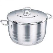 تصویر قابلمه استیل تکی کرکماز مدل A1942 A1942 Korkmaz Cooking Pot 10L