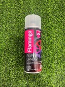 تصویر اسپری رنگ رینگ خودرو فلامینگو مدل اف 023 رنگ قرمز 