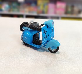 تصویر موتور وسپا فلزی 