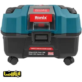 تصویر جارو شارژی رونیکس مدل 8640 ظرفیت ۱۵ لیتر ۲۰ ولت 
