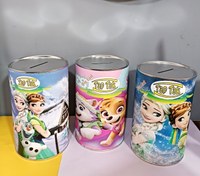 تصویر قلک استوانه طرح دخترانه جور 