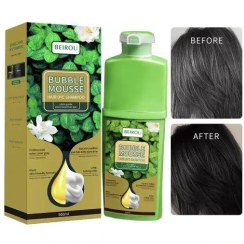 تصویر شامپو رنگ مو بابلموس حجم ۵۰۰ میل مشکی ژلاتینی 