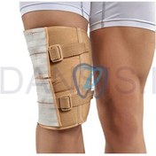 تصویر زانوبند کشکک بسته منفذ دار پاک سمن Paksaman Adjustable Knee Support Closed Patella