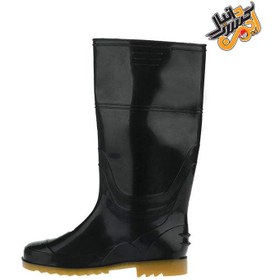 تصویر چکمه شهپر مشکی سایز 43