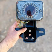 تصویر چراغ خطر موتورسیکلت LED دودی کامل 