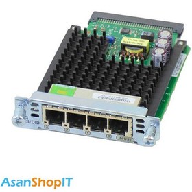 تصویر ماژول سیسکو مدل VIC3-4FXS Cisco VIC3-4FXS voice interface card