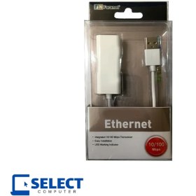 تصویر کارت شبکه USB 3.0 با سرعت 10/100/1000Mbps فرانت 