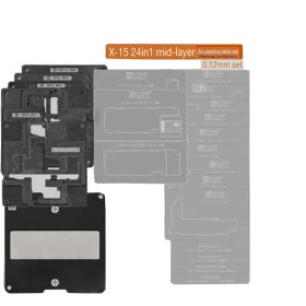 تصویر شابلون طبقات AMAOE IP X/15 IC LCD 